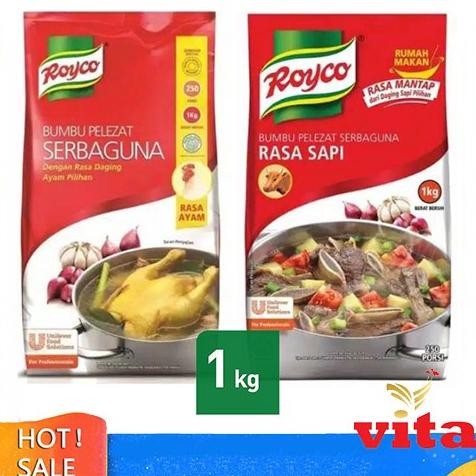 

Terbaru ROYCO Bumbu Serba Guna Rasa Ayam/Sapi 1kg