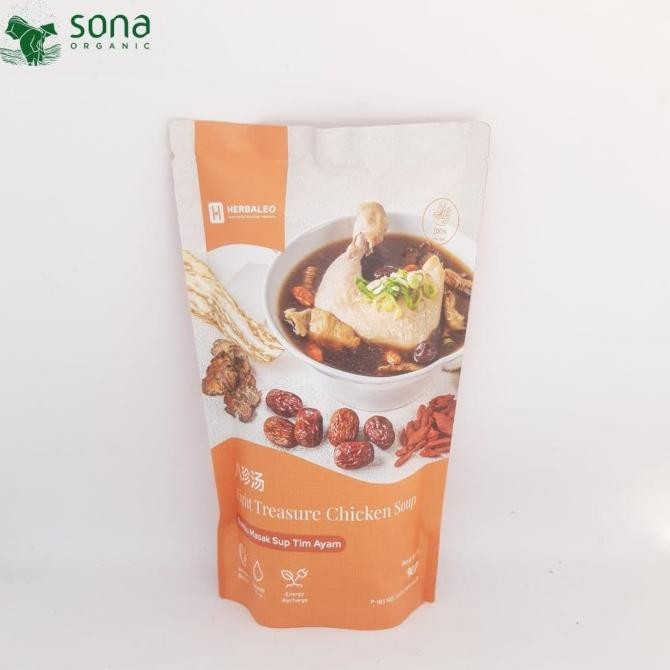 

Terbaru Herbaleo Eight Treasure Chicken Soup 90gr - Bumbu Masak Sup Tim Ayam