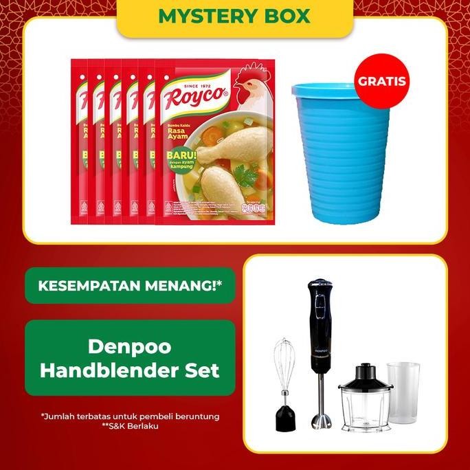 

Terbaru [KESEMPATAN MENANG- FREE GELAS] Buy 6 Royco Kaldu Ayam 220G