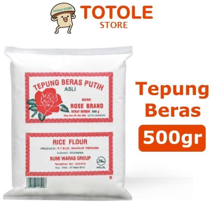 

Terlaris Tepung Beras Rose Brand 500Gr