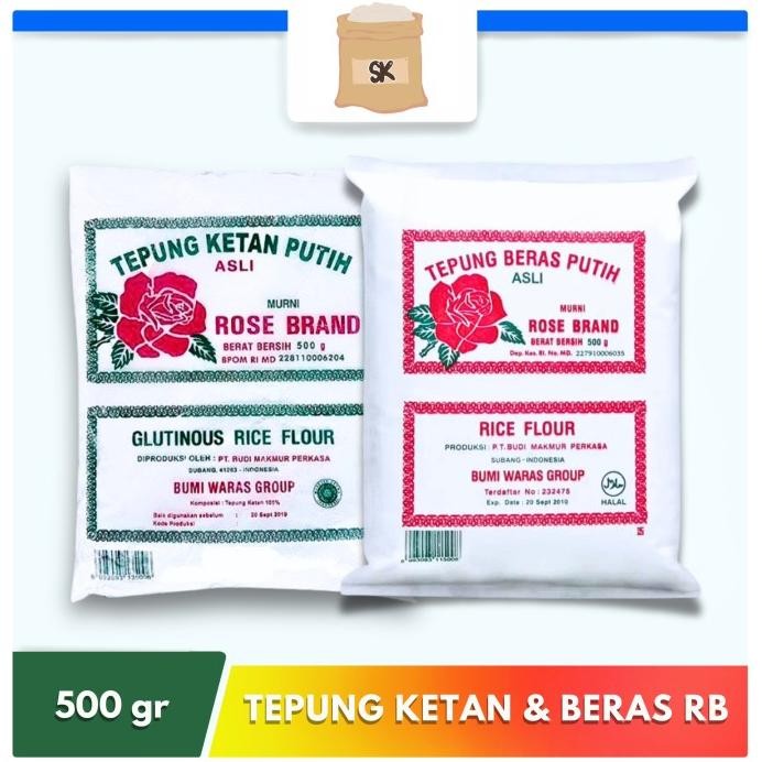 

Terlaris Tepung Ketan / Beras Putih Rose Brand 500 Gr