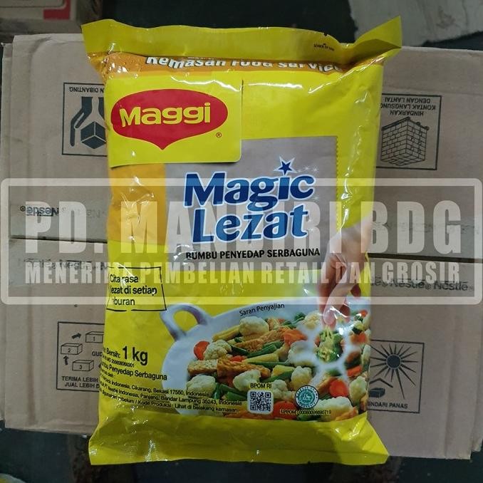 

Terbaru MAGGI MAGIC LEZAT 1 KG BUMBU PENYEDAP SERBAGUNA