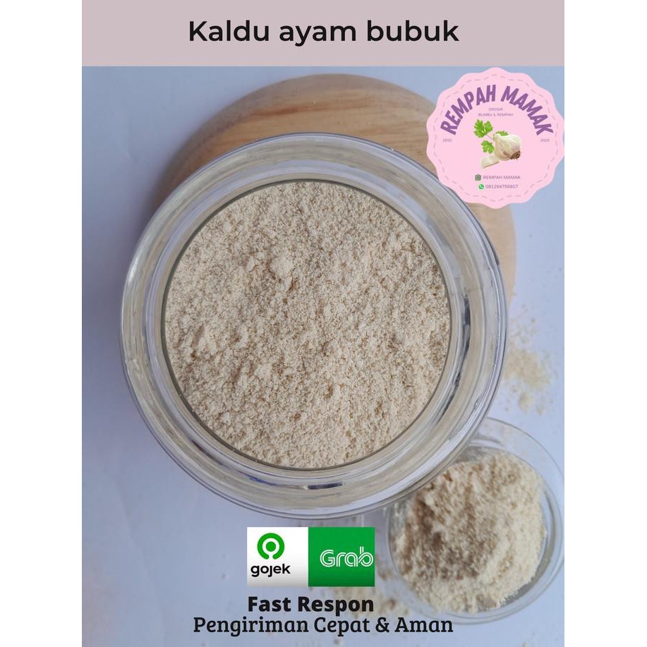 

Terbaru Kaldu Ayam Bubuk 500gr / Chicken Stock Powder / Extract Chicken Powder