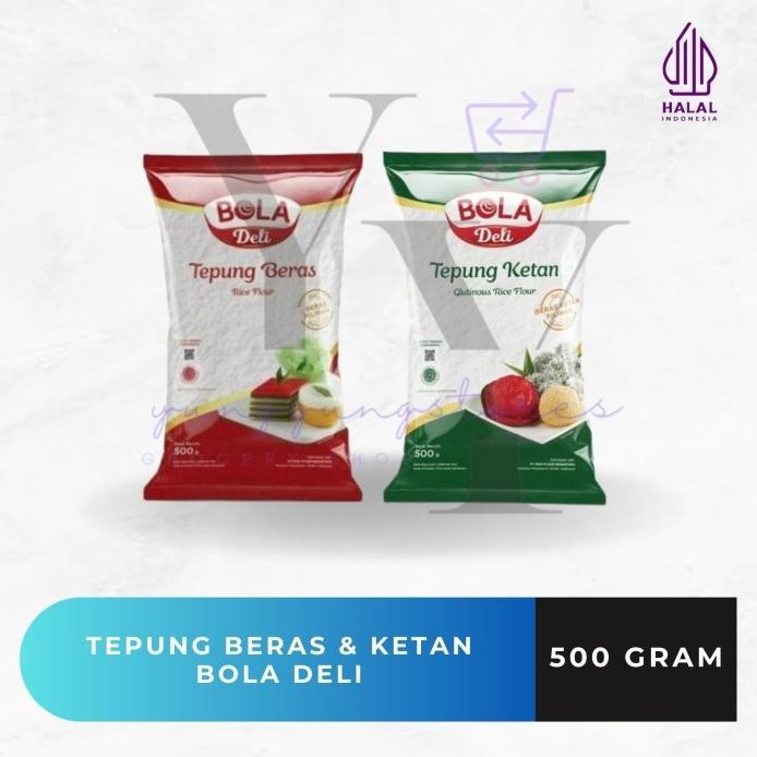 

Terlaris Tepung Beras / Ketan Bola Deli 500 Gram