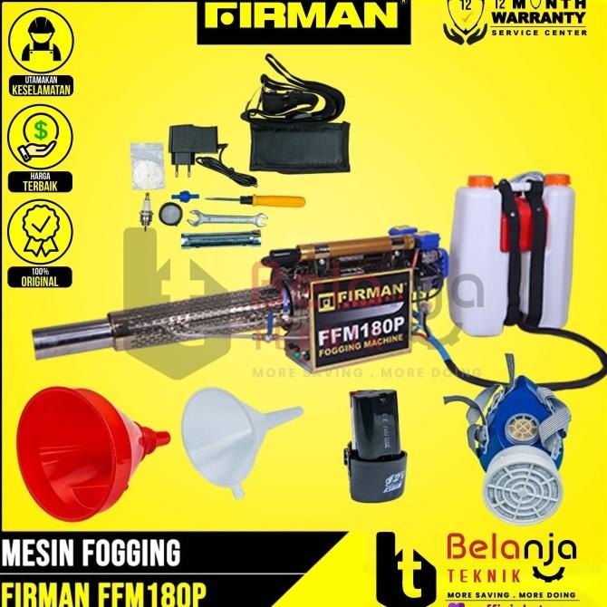 Fogging Bensin Firman Ffm 180P Mesin Pengasapan Nyamuk Ffm180P Ffm 180 P Fogger New Stok