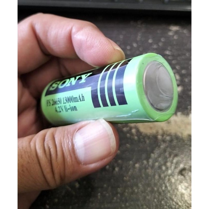 ready Baterai Batre Batere 26650 13000mAh Senter Led Battery Pack