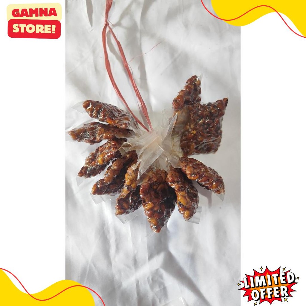 

[1 Renceng] Pinguin Kacang Beras Otok Sambel Super Pedas - Isi 10Pcs / Kacang Otok Sambal Pedes Bumbu Basah / Kacang Beras Merah Pedas Manis Diskon Setengah Harga