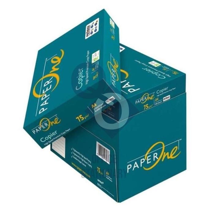 

TERMURAH - Kertas HVS A4 75gr 75 gram Paperone Paper One - 1 dus murah isi 5 rim