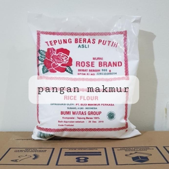 

Terlaris Tepung Beras Rosebrand 500 Gr