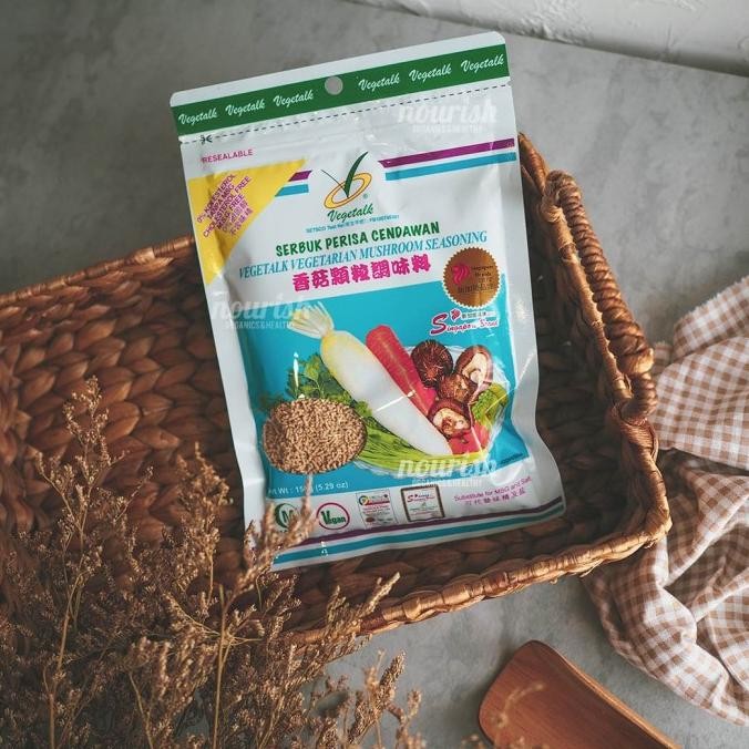 

Terbaru Vegetalk, Vegetarian Mushroom Seasoning (Kaldu No MSG Halal) 150gr