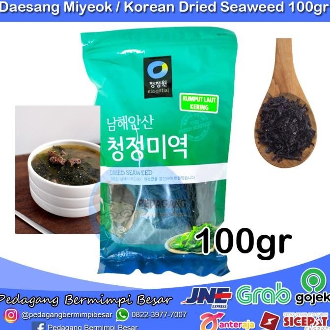 

Terbaru Daesang Chung Jung One Miyeok 100gr | Korean Dried Seaweed
