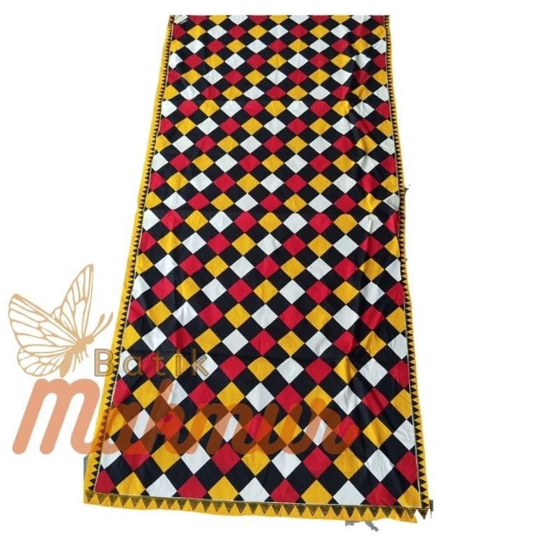 Kain Poleng Kain Bali Motif Kotak Kotak Cod