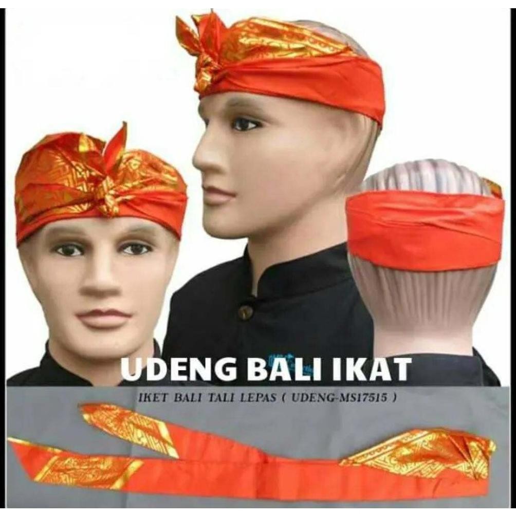 Udeng Bali / Ikat Bali Murah Ikat Kepala Model Setengah Jadi Original