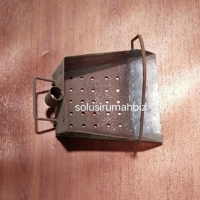 Cikrak Pasir Tebal Cangkul Lubang Sekop Gantungan Tanpa Gagang Plat New Stok