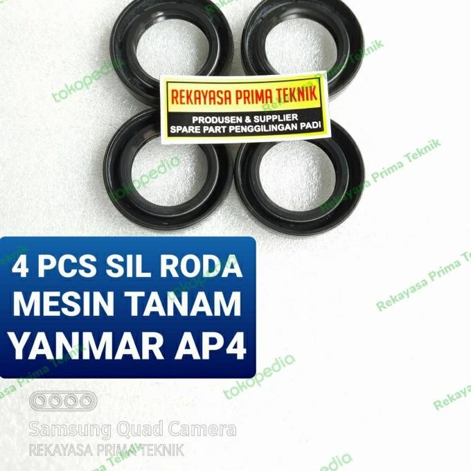 Sil 4 Pcs Ap4 Yanmar Mesin Tanam Padi Sawah Seal Roda Ap 4 New Stok
