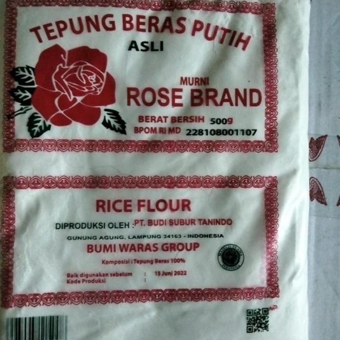 

Terlaris Tepung Beras Rose Brand 1 Dus