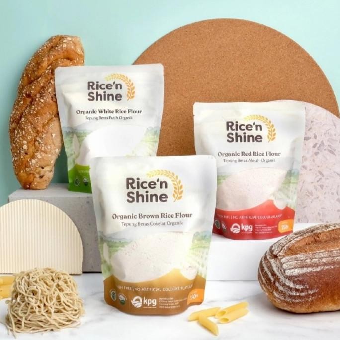 

Terlaris Rice N Shine Tepung Beras Organik 250 Gr