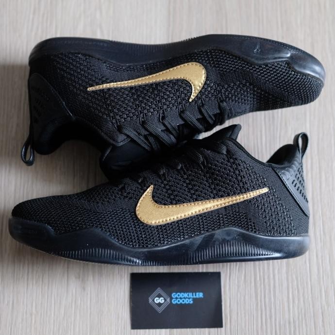 TERMURAH - Zoom Kobe 11 XI Elite Low Fade to Black GK