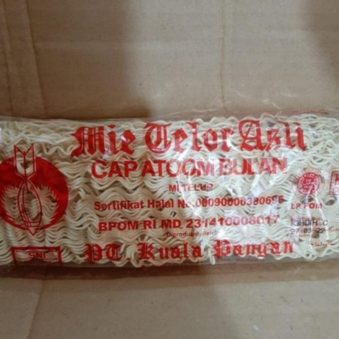 

Terlaris Mie Telor Asli Atom Bulan