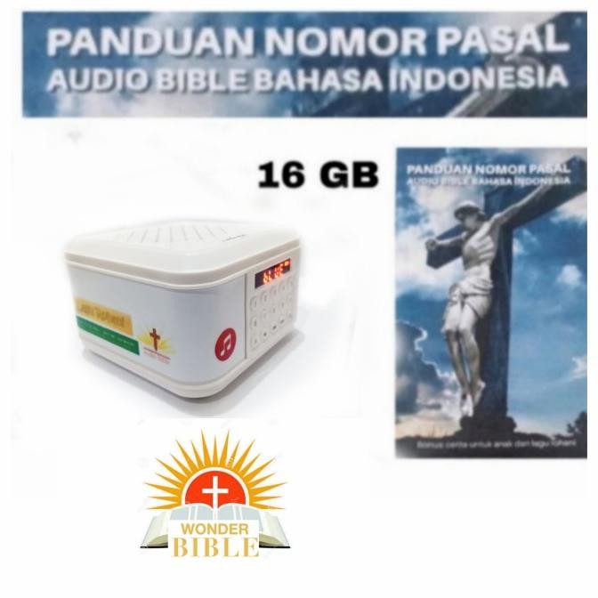 Sale | Tp600 Alkitab Audio Speaker Bible Mp3 Kjv Katolik Protestan Kristen