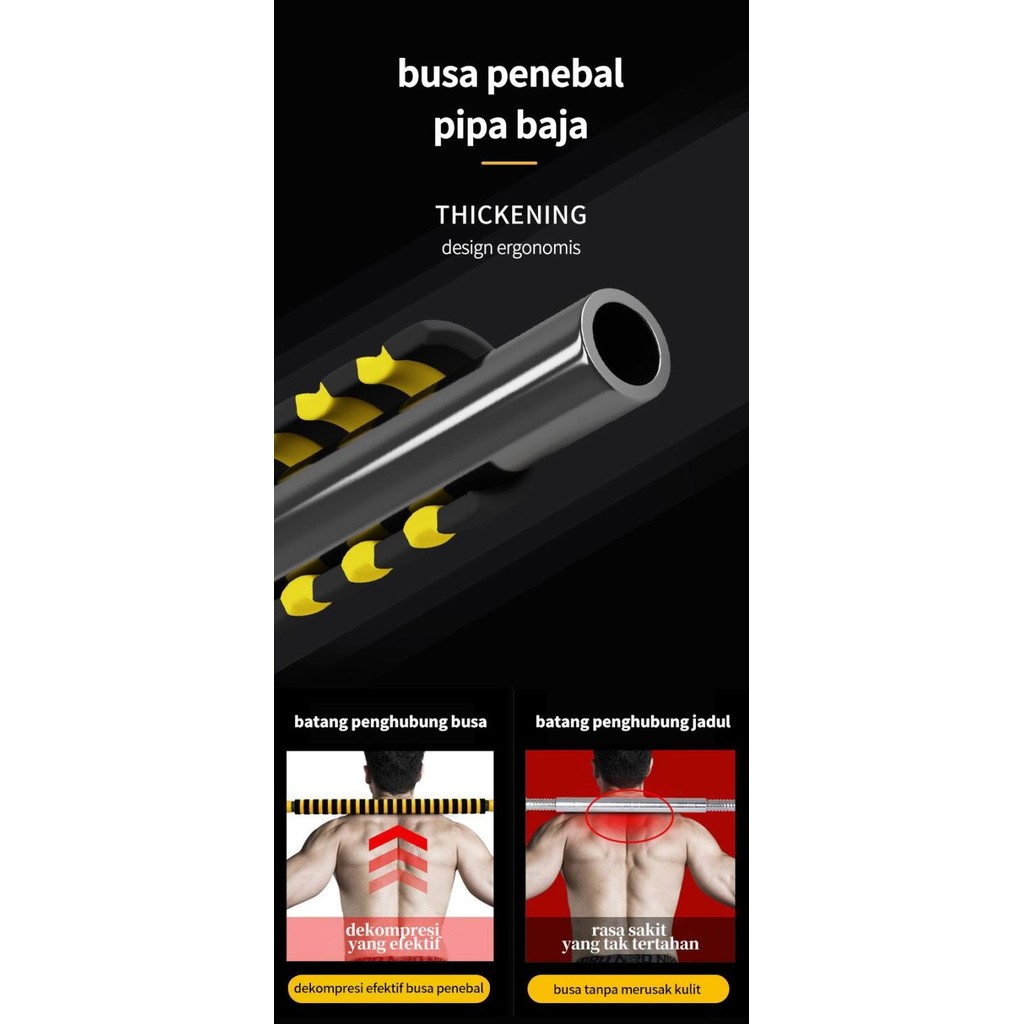 Promo 20Kg Alat Olahraga Fitness Dumbell Karet/Dumbell Barbel Set Fitness