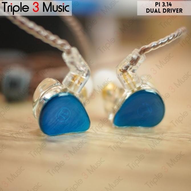 Promo Phi Pi 3.14 Audio Iem Dual Driver Pliisen121 In Ear Monitor Original