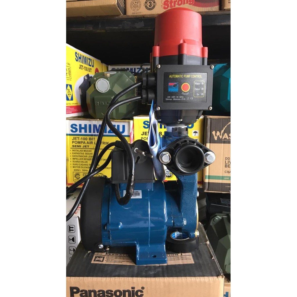 Mesin Pompa Air Panasonic Boster/pendorong GP129 +Klep 1
