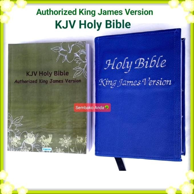 Sale | Kjv Holy Bible. Authorized King James Version. Alkitab Kristen Bahasa Inggris. English. G1