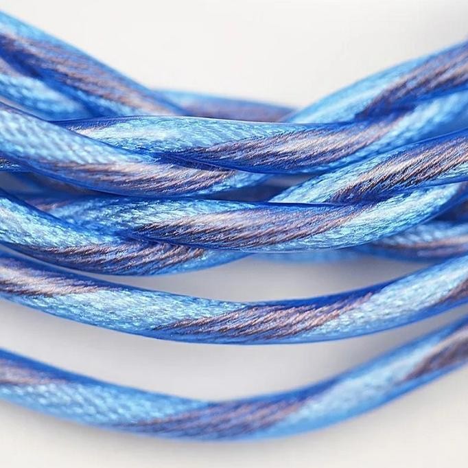 Promo Kz Upgrade Cable 498 Core Occ Ofc Copper Silver Plated For Kz Zs10 Pro