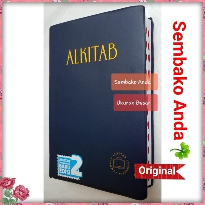 Sale | Alkitab Kristen Ukuran Besar. Lai Tb2 062 Sl Huruf.