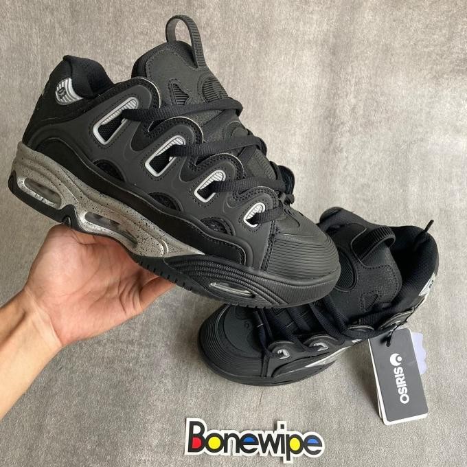 Sale Sepatu Skate Gemuk Osiris D3 Black Grey