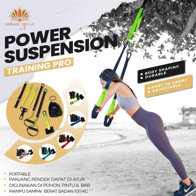 Grosir Trx Suspension Training Fitness Yoga Workout / Alat Olahraga / Trx Pro