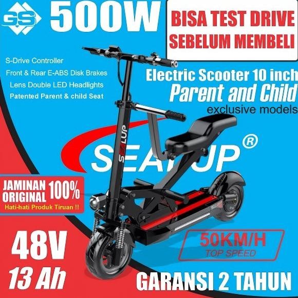 Murah Sealup Q13 Skuter Listrik / Electric Scooter / Skuter Elektrik