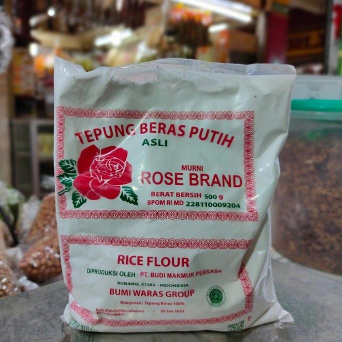 

Terlaris Tepung Beras Rose Brand 500Gr
