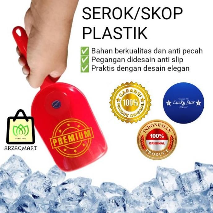 

Terlaris Serok, Scoop Plastik Tepung, Beras Es Dll