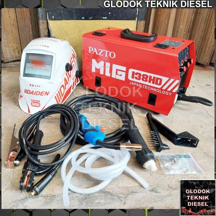 Travo Las Pazto Mig 138 Hd Japan / Mesin Las Mig Heavy Duty Terbaik New Stok