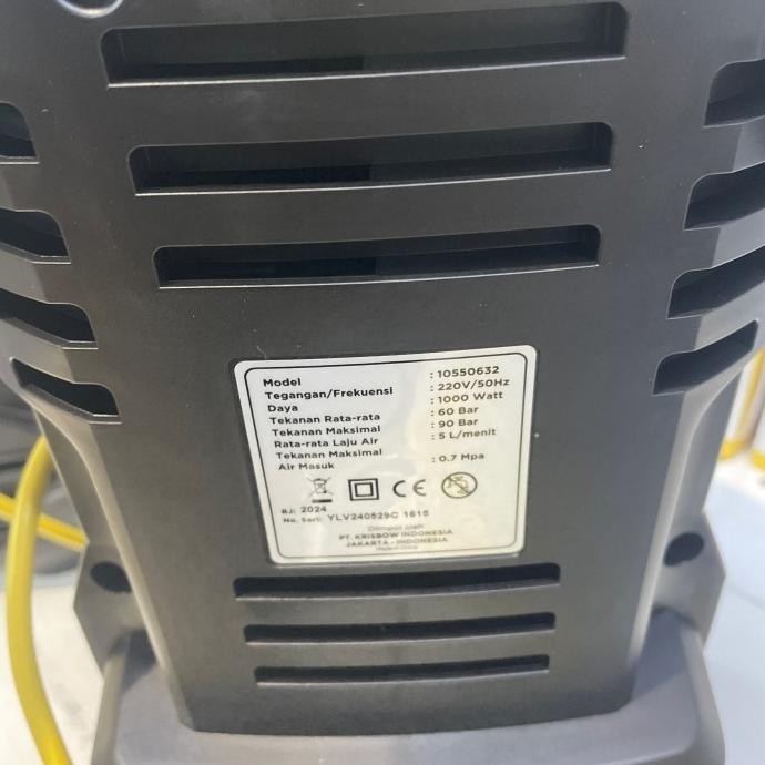Krisbow High Pressure Cleaner Jet Pump Water Jet Alat Pencuci Mobil