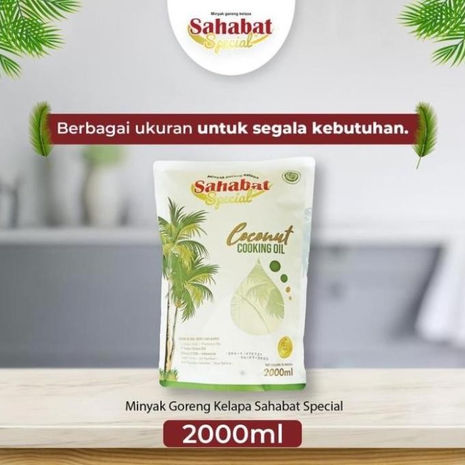 

EXP LAMA 2L MINYAK GORENG KELAPA SAHABAT SPESIAL NATURAL COCONUT COOKING OIL