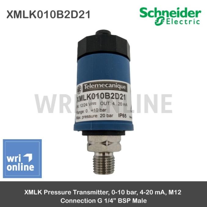 XMLK010B2D21 Pressure Transmitter 0-10 bar 4-20mA Schneider
