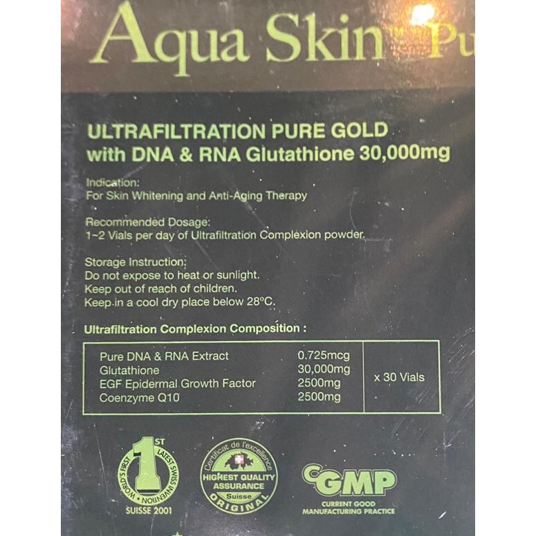 ready aqua skin pure gold ii {terbaru/terlaris/tergcor/kekinian}
