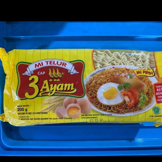 

Terlaris Mie Telor - Mie Telur Cap 3 Ayam