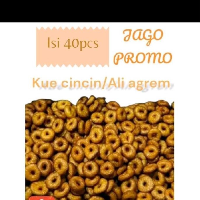 

Terlaris Kue Cincin / Kue Ali Agrem Mini Kemasan Mika Isi 40 Pcs,Kue Tepung Beras Gula Merah / Kawung / Aren Camilan Tradisional Cemilan Food Manis