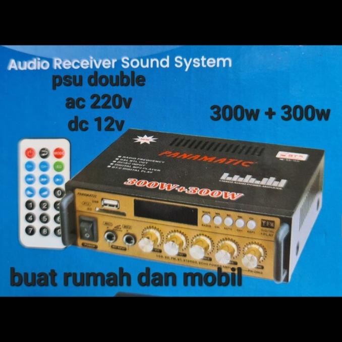 Terbaru amplifier ampli audio 12v dc 12 v volt mobil motor aki accu dms 570 tojil4 Murah