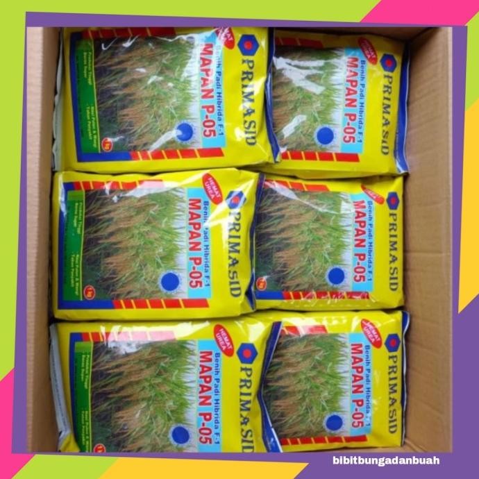 

Terlaris Benih Bibit Padi Hibrida F-1 Mapan P- 05 Primasid 1Kg