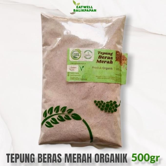 

Terlaris Tepung Beras Merah Organik Mpasi 500Gr - Lingkar Organik