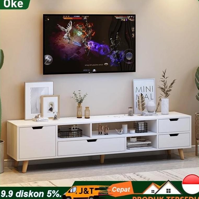 Meja TV kayu/TV SERBAGUNA Rak/Rak Tv/ Kayu Modern Tv Rak/TV Cabinet/Kabinet Tv/Meja Tv
