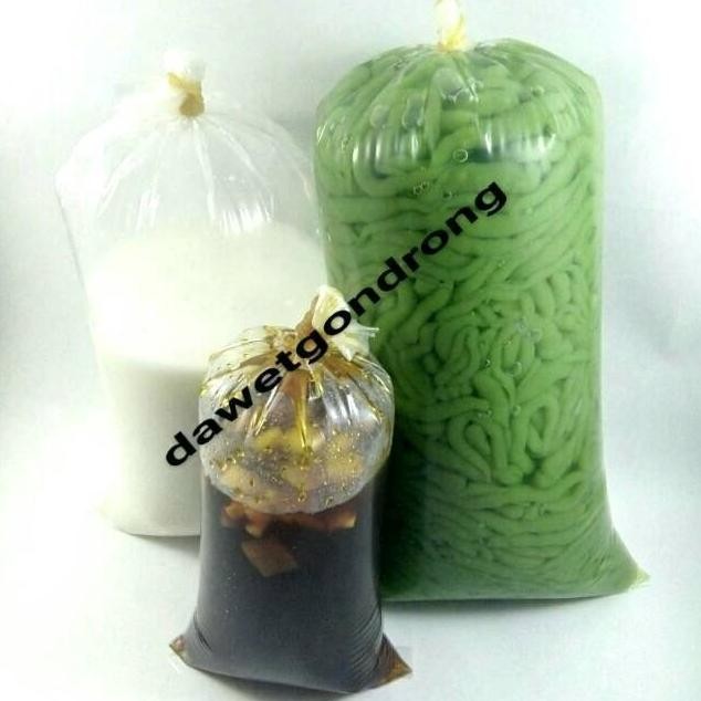 

Terlaris Terlaris Paket Es Dawet Gondrong Cendol Ijo Tepung Beras Murah!!! Murah
