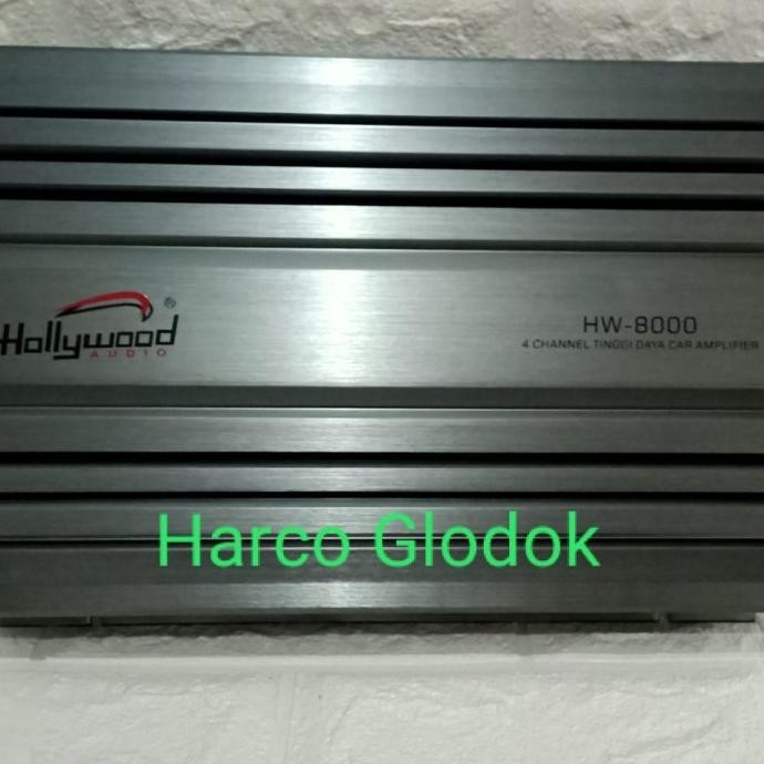 New Power Hollywood HW-8000 power 4 Chanel HOLLYWOOD HW-8000 Mosfet