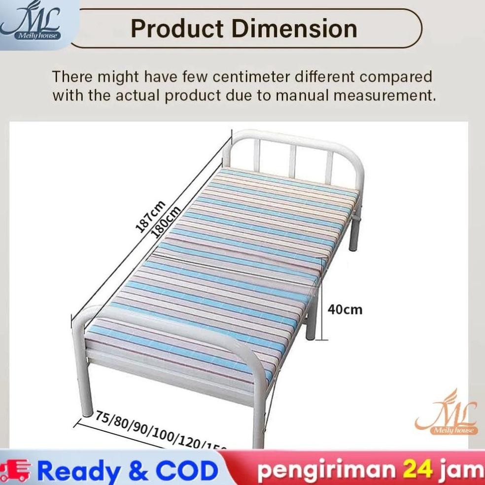 Tempat Tidur Lipat Portable Ranjang Kasur Rumah Sakit Lipat Portabel Dipan Lipat Dipan Lipat Divan T