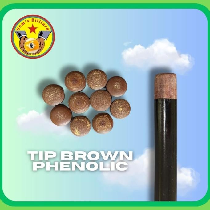 Tip Jump atau Break Phenolic - Master Tip Billiard - Stik Billiard